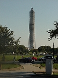Washington Monument Under Construction